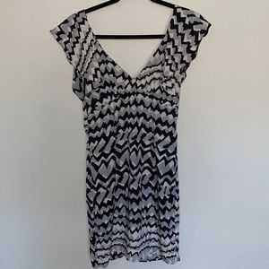 Patterned cocktail dress